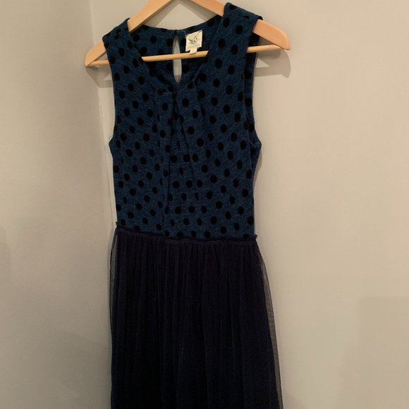 Anthropologie Polka Dot Tulle dress - Weston Wear Seasonger Dress - Picture 3 of 5
